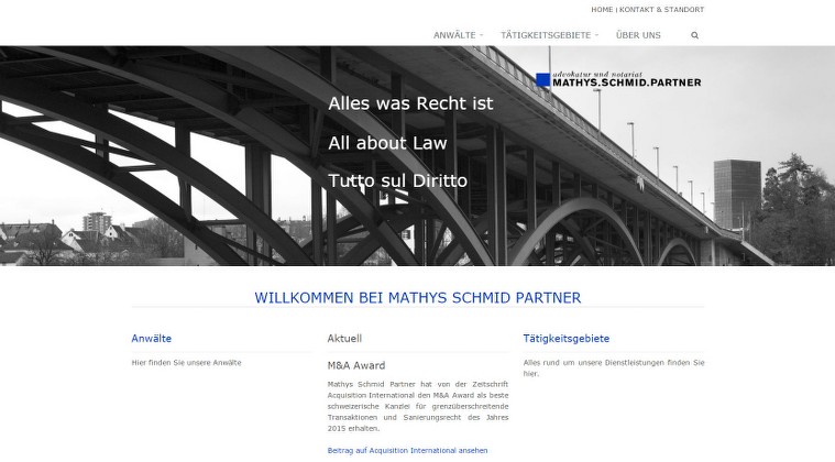Responsive Multi-Page Corporate Website - TYPO3